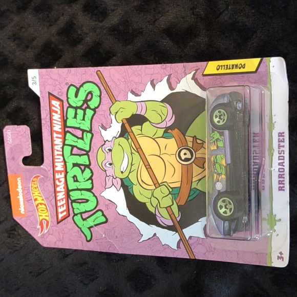 Nickelodeon Hot Wheels Ninja Turtles RRRoadster Car - Picture 3 of 8